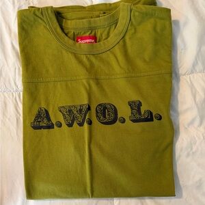 Supreme A.W.O.L. Olive Tee